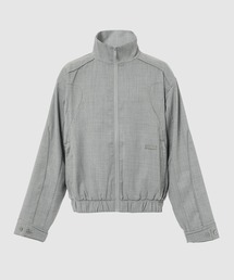 PANELLED STREAMLINE TAILORED TRACK JACKET