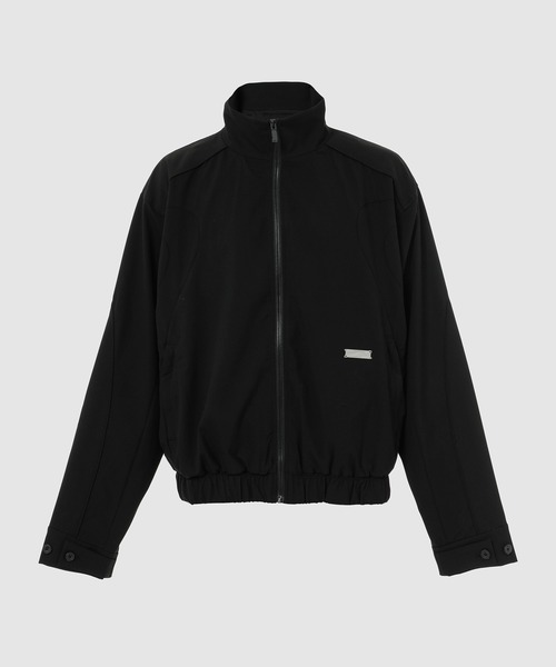 C2H4(シーツーエイチフォー)の「PANELLED STREAMLINE TAILORED TRACK JACKET(その他アウター・メンズ・ブラック/グレー・M/L)」の2枚目の写真