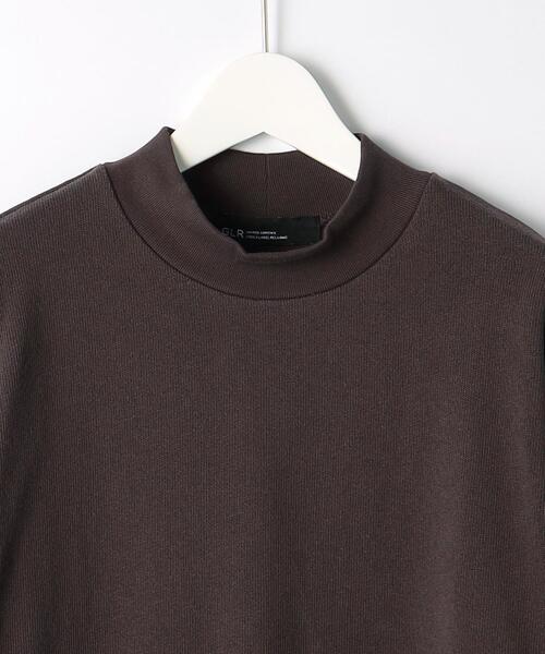 green label relaxing（グリーンレーベルリラクシング）の「＜green label relaxing＞ラフ ヘビーウェイト モックネック 長袖 カットソー（Tシャツ/カットソー・メンズ・ダークブラウン/ブラック/ホワイト・M/S/L/XL）」の11枚目の写真