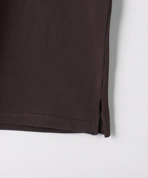 green label relaxing（グリーンレーベルリラクシング）の「＜green label relaxing＞ラフ ヘビーウェイト モックネック 長袖 カットソー（Tシャツ/カットソー・メンズ・ダークブラウン/ブラック/ホワイト・M/S/L/XL）」の13枚目の写真