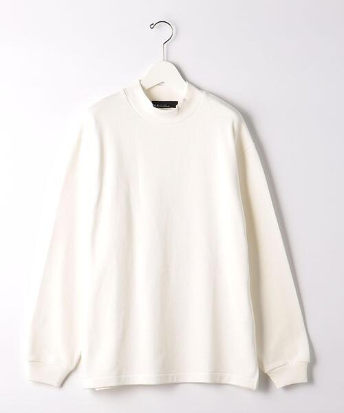 green label relaxing（グリーンレーベルリラクシング）の「＜green label relaxing＞ラフ ヘビーウェイト モックネック 長袖 カットソー（Tシャツ/カットソー・メンズ・ダークブラウン/ブラック/ホワイト・M/S/L/XL）」の15枚目の写真