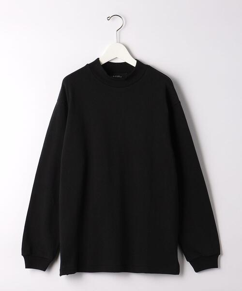 green label relaxing（グリーンレーベルリラクシング）の「＜green label relaxing＞ラフ ヘビーウェイト モックネック 長袖 カットソー（Tシャツ/カットソー・メンズ・ダークブラウン/ブラック/ホワイト・M/S/L/XL）」の17枚目の写真