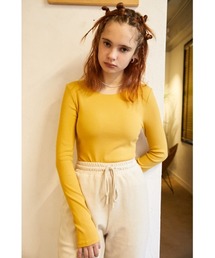 SLY（スライ）の「Sly Skin BACK OPEN T/SH バックオープン Tシャツ（ルームウェア/パジャマ）」