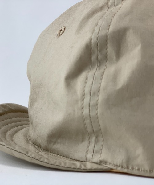 HUNTISM(ハンティズム)の「HUNTISM ハンティズム / TW Umpire Cap ワイヤー入り 6パネル アンパイアキャップ / htm221006(キャップ・メンズ・ブルー/ベージュ/ブラック/オリーブ/オレンジ・FREE)」の12枚目の写真