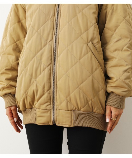 RODEO CROWNS WIDE BOWL（ロデオクラウンズワイドボウル）の「リバーシブルボアブルゾン（ブルゾン・レディース・ベージュ/マルチ/ブラック・FREE）」の12枚目の写真