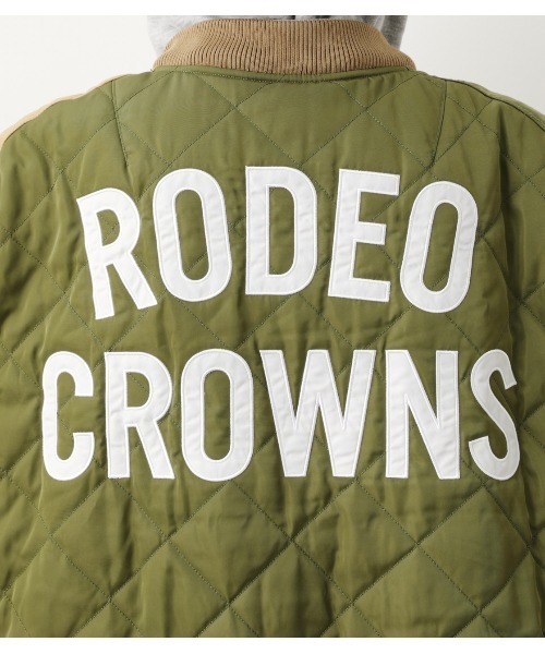 RODEO CROWNS WIDE BOWL（ロデオクラウンズワイドボウル）の「リバーシブルボアブルゾン（ブルゾン・レディース・ベージュ/マルチ/ブラック・FREE）」の8枚目の写真