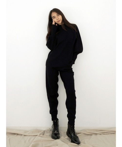 Vicente（ヴィセンテ）の「Double color knitpants（その他パンツ・レディース・ブラック/グレー・FREE）」の8枚目の写真