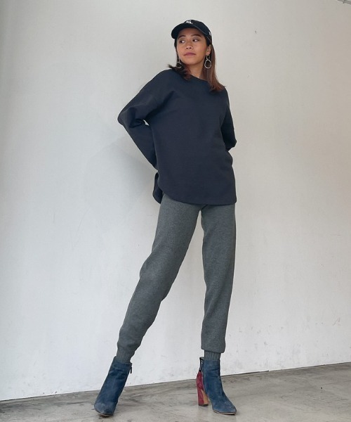 Vicente（ヴィセンテ）の「Double color knitpants（その他パンツ・レディース・ブラック/グレー・FREE）」の17枚目の写真