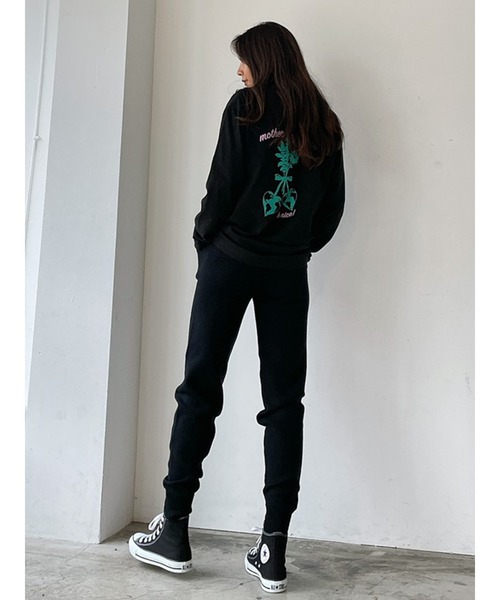 Vicente（ヴィセンテ）の「Double color knitpants（その他パンツ・レディース・ブラック/グレー・FREE）」の14枚目の写真