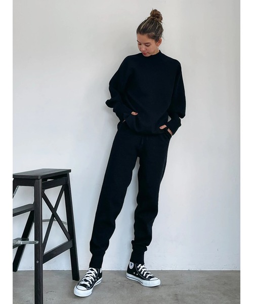 Vicente（ヴィセンテ）の「Double color knitpants（その他パンツ・レディース・ブラック/グレー・FREE）」の19枚目の写真