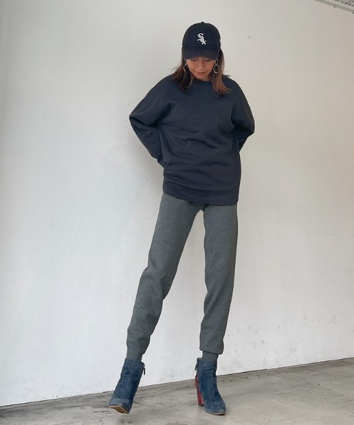 Vicente（ヴィセンテ）の「Double color knitpants（その他パンツ・レディース・ブラック/グレー・FREE）」の20枚目の写真