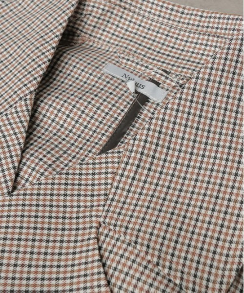 ARCHIVER(アーカイバ)の「【Sa】【it】オーバーサイズ チェックトレンチコート(トレンチコート・メンズ・ホワイト系その他/ブラウン系その他/ベージュ系その他/ブラウン系その他2・M/L)」の9枚目の写真