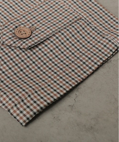 ARCHIVER(アーカイバ)の「【Sa】【it】オーバーサイズ チェックトレンチコート(トレンチコート・メンズ・ホワイト系その他/ブラウン系その他/ベージュ系その他/ブラウン系その他2・M/L)」の11枚目の写真