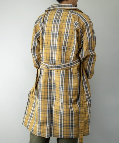 ARCHIVER(アーカイバ)の「【Sa】【it】オーバーサイズ チェックトレンチコート(トレンチコート・メンズ・ホワイト系その他/ブラウン系その他/ベージュ系その他/ブラウン系その他2・M/L)」の20枚目の写真