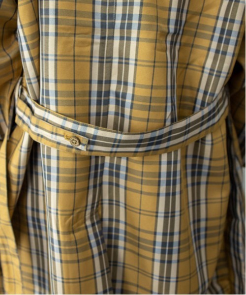 ARCHIVER(アーカイバ)の「【Sa】【it】オーバーサイズ チェックトレンチコート(トレンチコート・メンズ・ホワイト系その他/ブラウン系その他/ベージュ系その他/ブラウン系その他2・M/L)」の22枚目の写真