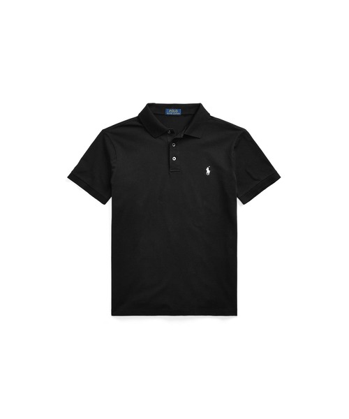 POLO RALPH LAUREN（ポロ ラルフ ローレン）の「カスタム スリム フィット ストレッチ メッシュ ポロ シャツ（ポロシャツ・メンズ・ブラック系1・S/L/M/XS/XL/XXL）」の13枚目の写真