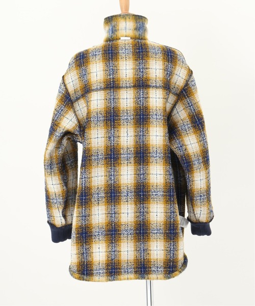 Champion（チャンピオン）の「【Champion/チャンピオン】シャギージャケット（ブルゾン・レディース・ネイビー/ブラウン/レッド・FREE）」の8枚目の写真