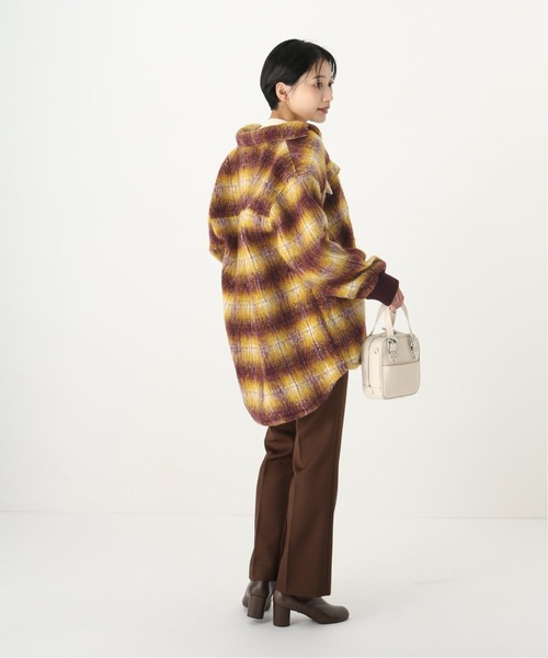 Champion（チャンピオン）の「【Champion/チャンピオン】シャギージャケット（ブルゾン・レディース・ネイビー/ブラウン/レッド・FREE）」の18枚目の写真