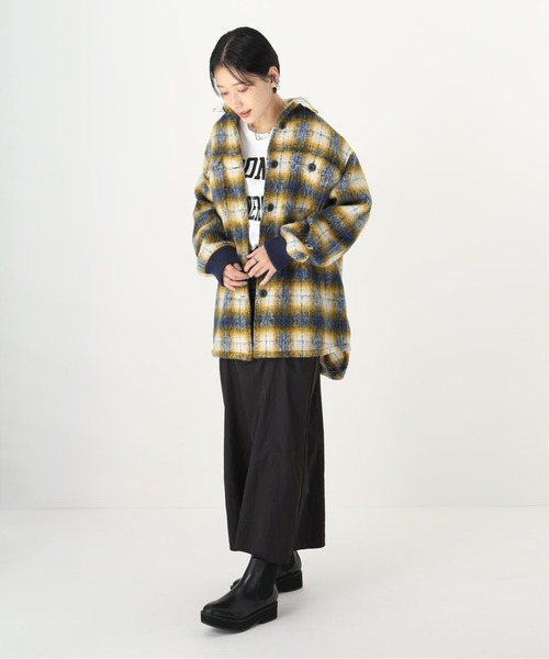 Champion（チャンピオン）の「【Champion/チャンピオン】シャギージャケット（ブルゾン・レディース・ネイビー/ブラウン/レッド・FREE）」の10枚目の写真