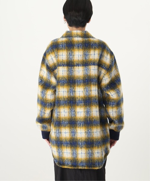 Champion（チャンピオン）の「【Champion/チャンピオン】シャギージャケット（ブルゾン・レディース・ネイビー/ブラウン/レッド・FREE）」の7枚目の写真
