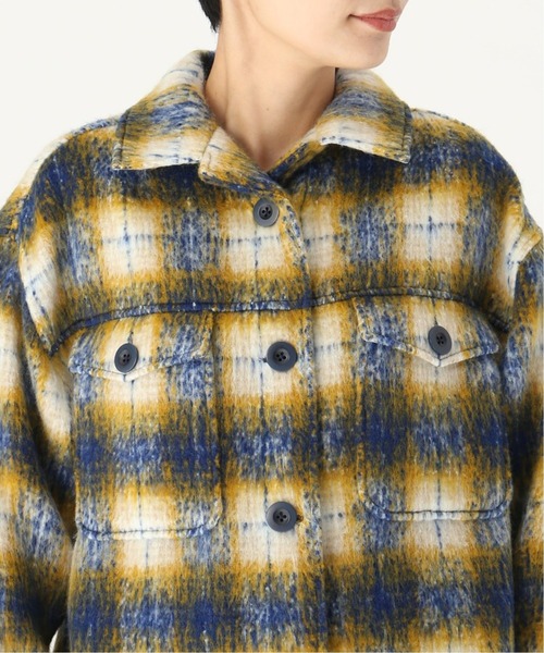 Champion（チャンピオン）の「【Champion/チャンピオン】シャギージャケット（ブルゾン・レディース・ネイビー/ブラウン/レッド・FREE）」の19枚目の写真