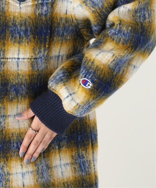 Champion（チャンピオン）の「【Champion/チャンピオン】シャギージャケット（ブルゾン・レディース・ネイビー/ブラウン/レッド・FREE）」の11枚目の写真