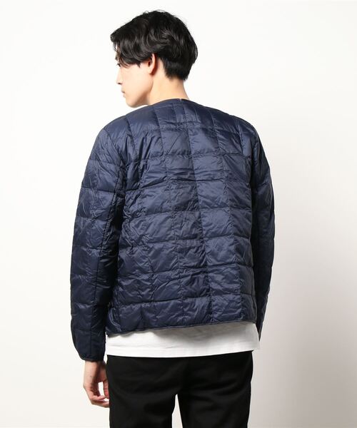 Gramicci(グラミチ)の「GRAMICCI×TAION インナーダウンジャケット(ダウンジャケット/コート・メンズ・ネイビー/ベージュ/ブラック・M/L)」の4枚目の写真