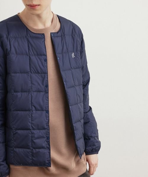 Gramicci(グラミチ)の「GRAMICCI×TAION インナーダウンジャケット(ダウンジャケット/コート・メンズ・ネイビー/ベージュ/ブラック・M/L)」の13枚目の写真