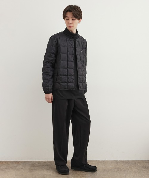 Gramicci(グラミチ)の「GRAMICCI×TAION インナーダウンジャケット(ダウンジャケット/コート・メンズ・ネイビー/ベージュ/ブラック・M/L)」の19枚目の写真