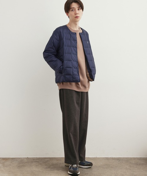 Gramicci(グラミチ)の「GRAMICCI×TAION インナーダウンジャケット(ダウンジャケット/コート・メンズ・ネイビー/ベージュ/ブラック・M/L)」の11枚目の写真