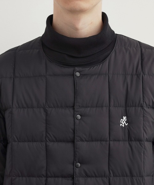 Gramicci(グラミチ)の「GRAMICCI×TAION インナーダウンジャケット(ダウンジャケット/コート・メンズ・ネイビー/ベージュ/ブラック・M/L)」の8枚目の写真