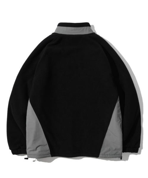 FCMM（エフシーエムエム）の「SHERPA POCKET FLEECE JACKET /シェルパポケットフリースジャケット（その他アウター・メンズ・ブラック/アイボリー・LARGE/MEDIUM）」の13枚目の写真