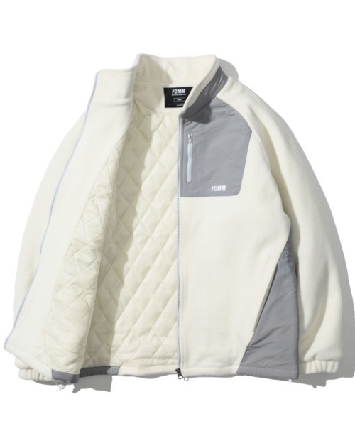 FCMM（エフシーエムエム）の「SHERPA POCKET FLEECE JACKET /シェルパポケットフリースジャケット（その他アウター・メンズ・ブラック/アイボリー・LARGE/MEDIUM）」の14枚目の写真