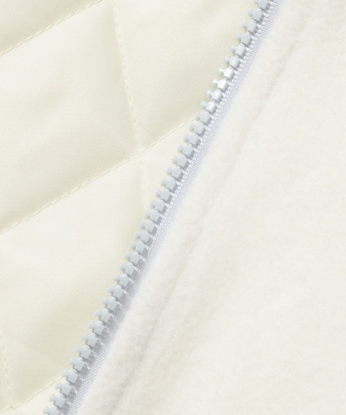 FCMM（エフシーエムエム）の「SHERPA POCKET FLEECE JACKET /シェルパポケットフリースジャケット（その他アウター・メンズ・ブラック/アイボリー・LARGE/MEDIUM）」の5枚目の写真