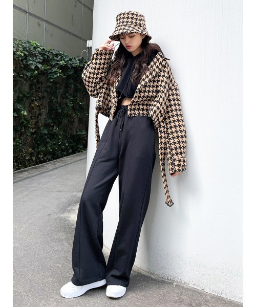 ENVYM（アンビー）の「２ＷａｙルーズダブルＣＴ（その他アウター・レディース・ベージュ/ブラック・FREE）」の10枚目の写真