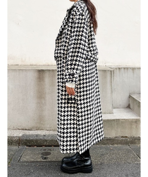 ENVYM（アンビー）の「２ＷａｙルーズダブルＣＴ（その他アウター・レディース・ベージュ/ブラック・FREE）」の18枚目の写真