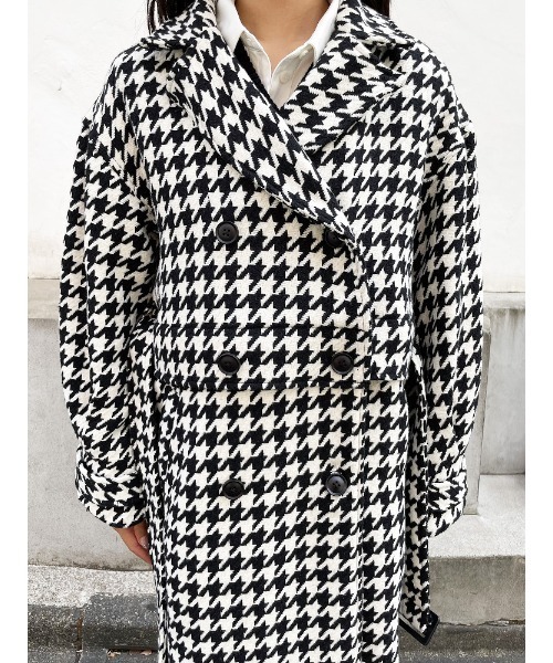 ENVYM（アンビー）の「２ＷａｙルーズダブルＣＴ（その他アウター・レディース・ベージュ/ブラック・FREE）」の20枚目の写真