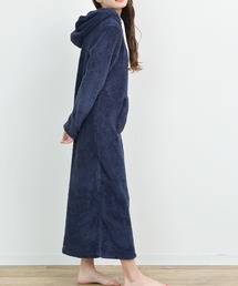 シープボア マキシ丈 ワンピース