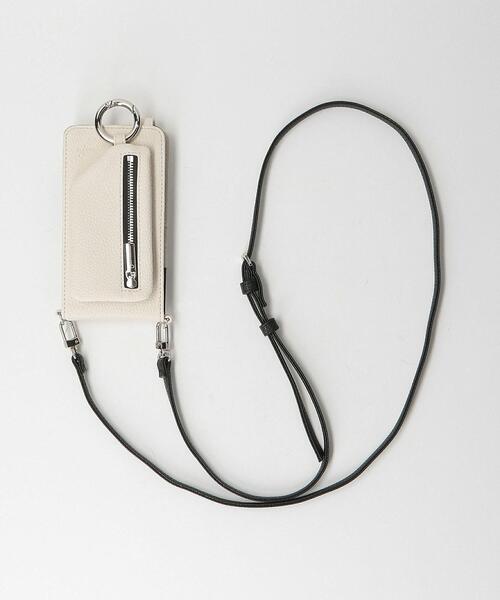 ajew（エジュー）の「＜AJEW＞CADENAS マルチ対応Sサイズ/モバイルケース（スマホケース/カバー・レディース・ベージュ/ブラック/パープル/ケリー/オフホワイト/コバルトブルー・FREE）」の2枚目の写真