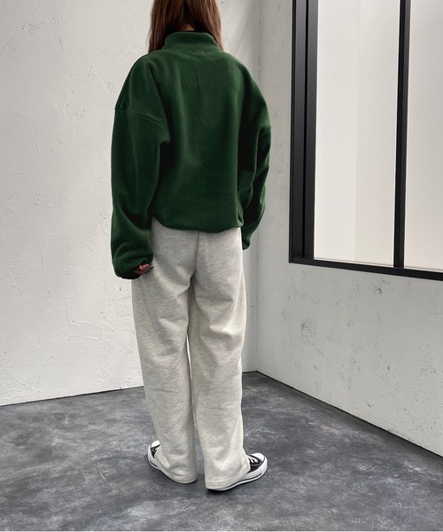 apres jour mignon(アプレジュールミニョン)の「フリースヘンリープルオーバー【ZOZOTOWN限定アイテム】(その他トップス・レディース・パープル/グリーン/アイボリー・X-LARGE/フリー)」の17枚目の写真