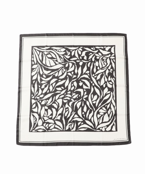 JOURNAL STANDARD（ジャーナルスタンダード）の「大判シルクスカーフ◆（ストール/ショール・レディース・グリーン系その他/ブルー/ブラック系その他・ﾌﾘ-）」の20枚目の写真