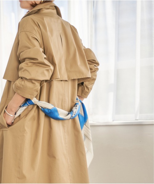 JOURNAL STANDARD（ジャーナルスタンダード）の「大判シルクスカーフ◆（ストール/ショール・レディース・グリーン系その他/ブルー/ブラック系その他・ﾌﾘ-）」の12枚目の写真