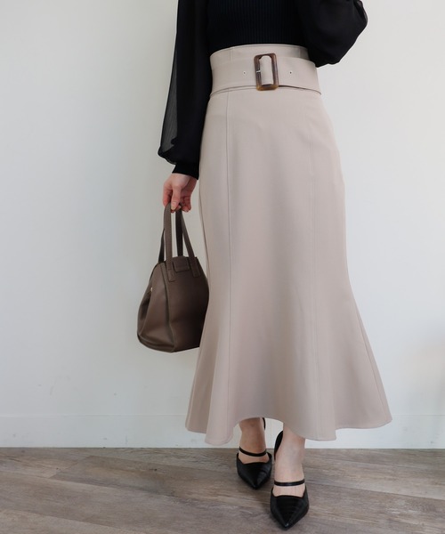 LIPSERVICE(リップサービス)の「マーメイドジャンスカ(スカート・レディース・ブラック/ベージュ・S/M)」の7枚目の写真