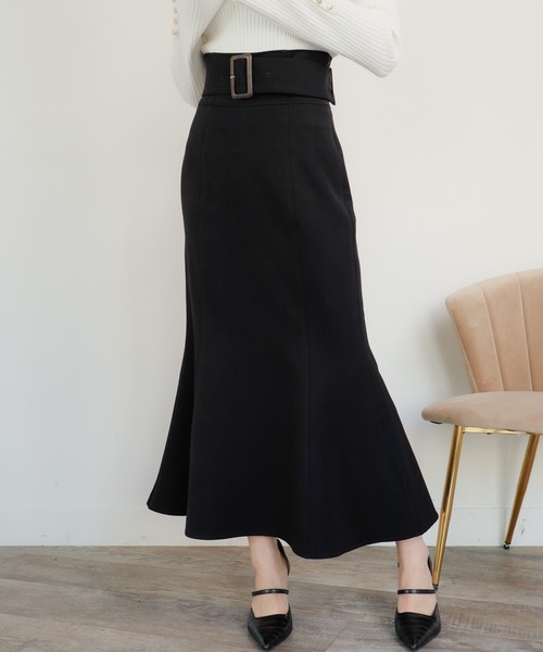 LIPSERVICE(リップサービス)の「マーメイドジャンスカ(スカート・レディース・ブラック/ベージュ・S/M)」の13枚目の写真