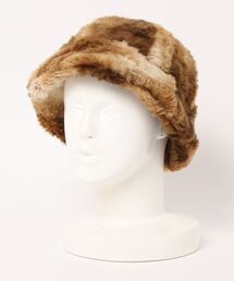 OVERRIDE | OVERRIDE FAKE FUR ROUND HAT(ハット)
