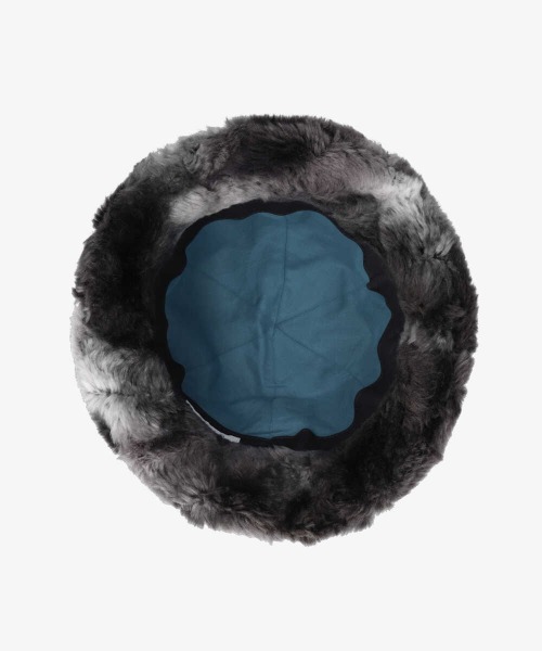 OVERRIDE（オーバーライド）の「OVERRIDE FAKE FUR ROUND HAT（ハット・レディース・ブラック/ベージュ・M/57.5cm）」の12枚目の写真