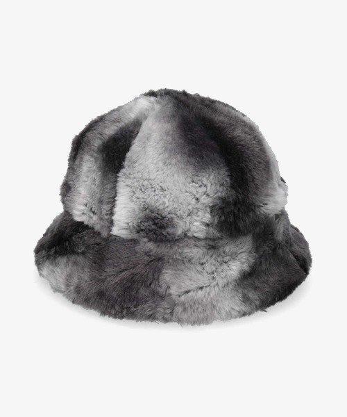 OVERRIDE（オーバーライド）の「OVERRIDE FAKE FUR ROUND HAT（ハット・レディース・ブラック/ベージュ・M/57.5cm）」の14枚目の写真