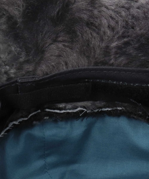 OVERRIDE（オーバーライド）の「OVERRIDE FAKE FUR ROUND HAT（ハット・レディース・ブラック/ベージュ・M/57.5cm）」の10枚目の写真