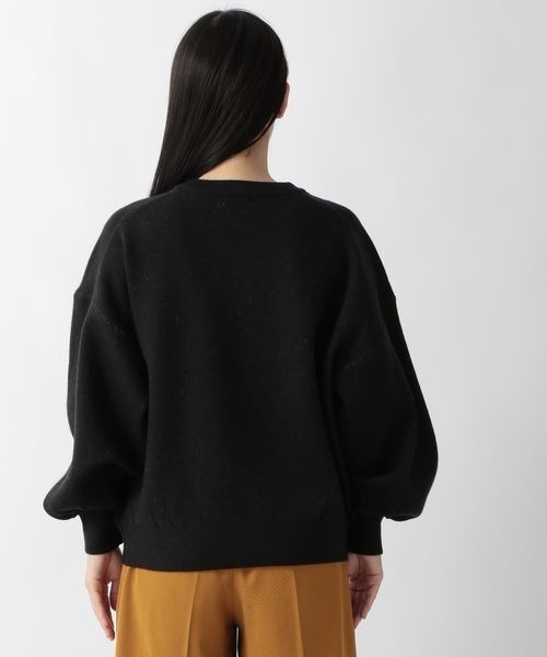 LOWRYS FARM(ローリーズファーム)の「ジャガードロゴニットプルオーバー 261895(ニット/セーター・レディース・ブラック/オフホワイト/イエロー・FREE)」の10枚目の写真