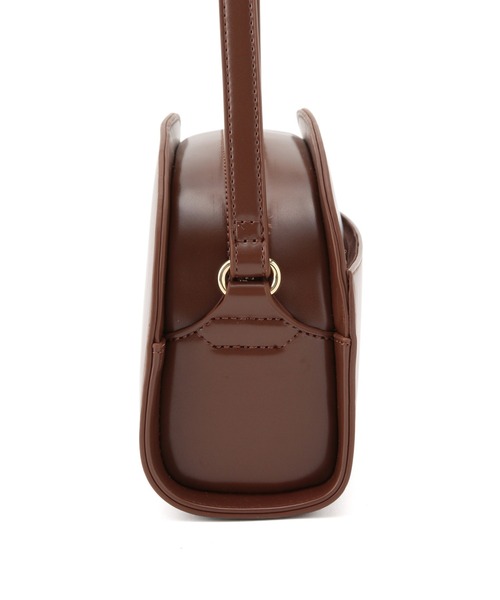 SALON adam et rope'（サロン アダム エ ロペ）の「[追加生産＆新色追加！]【WEB限定】ハーフムーンショルダーバッグ3（ショルダーバッグ・レディース・ブラック/ダークブラウン/ブルー/ホワイト/イエロー/ブルー系その他・FREE）」の19枚目の写真